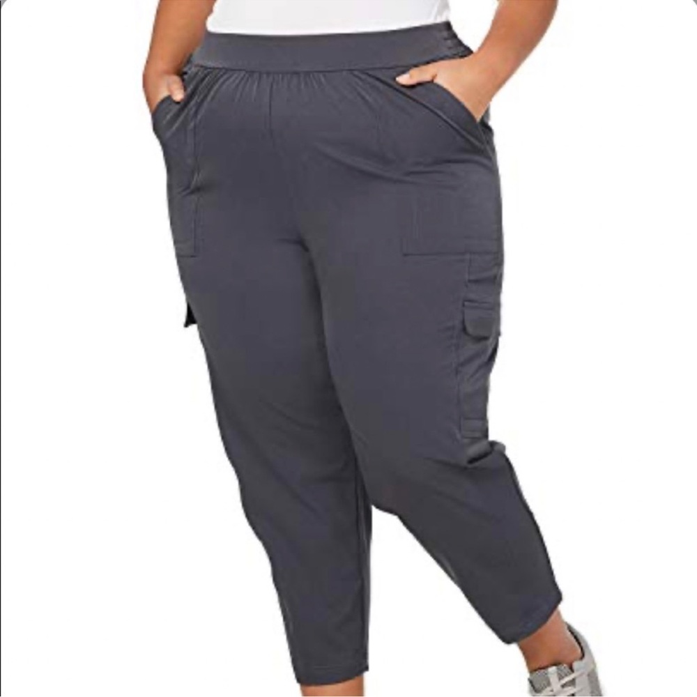 Women's Gray Cargo Pants